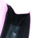 CHANEL Matelasse Chain Camelia Shoulder Bag Cotton Pink Gold CC Auth 161522V-22