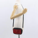 PRADA Shoulder Bag Leather Black Gold Auth 161530V-25