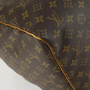 LOUIS VUITTON Monogram Keepall 55 Boston Bag M41424 LV Auth 161538-16