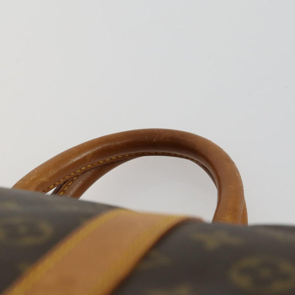 LOUIS VUITTON Monogram Keepall 55 Boston Bag M41424 LV Auth 161538