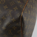 LOUIS VUITTON Monogram Keepall 55 Boston Bag M41424 LV Auth 161540-16