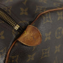 LOUIS VUITTON Monogram Keepall 55 Boston Bag M41424 LV Auth 161540-18