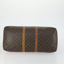 LOUIS VUITTON Monogram Keepall 55 Boston Bag M41424 LV Auth 161540-5