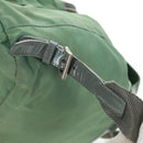 PRADA Backpack Nylon Silver Light green Auth 161541-9