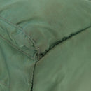 PRADA Backpack Nylon Silver Light green Auth 161541-16