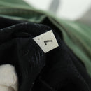 PRADA Backpack Nylon Silver Light green Auth 161541-12