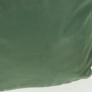 PRADA Backpack Nylon Silver Light green Auth 161541-3