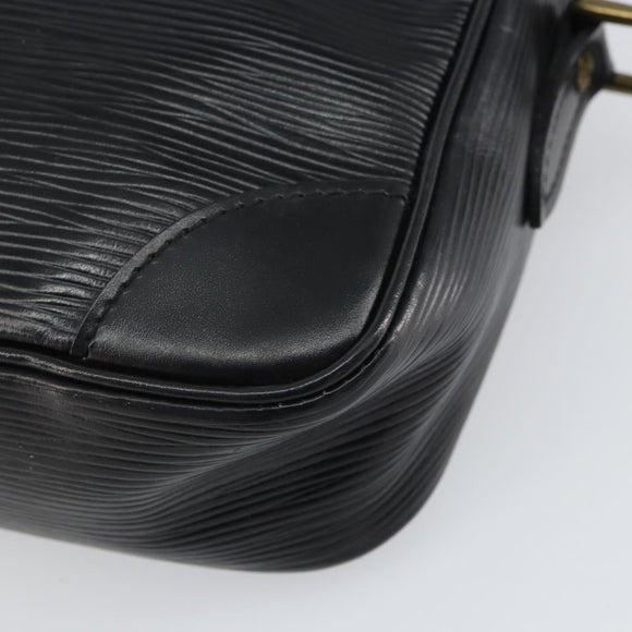 LOUIS VUITTON Epi Trocadero 23 Shoulder Bag Black M52302 LV Auth 161544