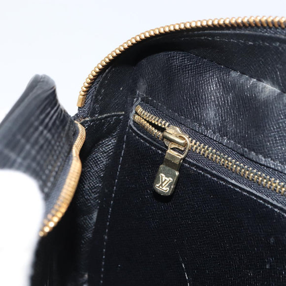 LOUIS VUITTON Epi Trocadero 23 Shoulder Bag Black M52302 LV Auth 161544