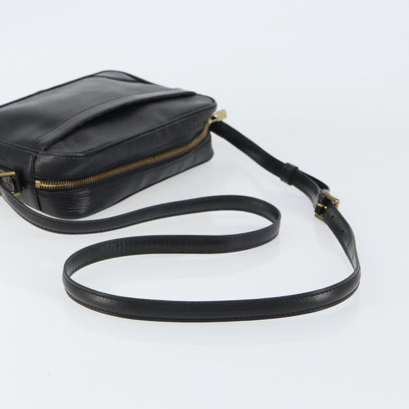 LOUIS VUITTON Epi Trocadero 23 Shoulder Bag Black M52302 LV Auth 161544