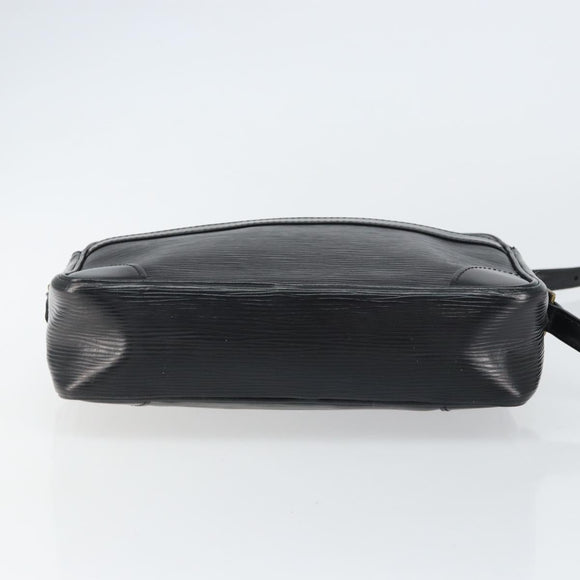 LOUIS VUITTON Epi Trocadero 23 Shoulder Bag Black M52302 LV Auth 161544