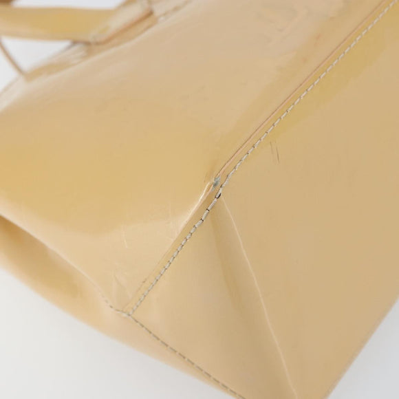 LOUIS VUITTON Vernis Wilshire PM Hand Bag Veil Amplession M91643 LV Auth 161546