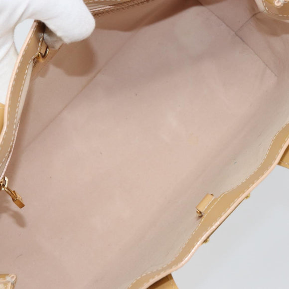 LOUIS VUITTON Vernis Wilshire PM Hand Bag Veil Amplession M91643 LV Auth 161546