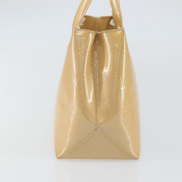 LOUIS VUITTON Vernis Wilshire PM Hand Bag Veil Amplession M91643 LV Auth 161546