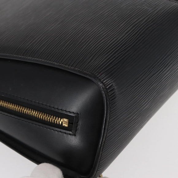 LOUIS VUITTON Epi Mabillon Backpack Black M52232 LV Auth 161556