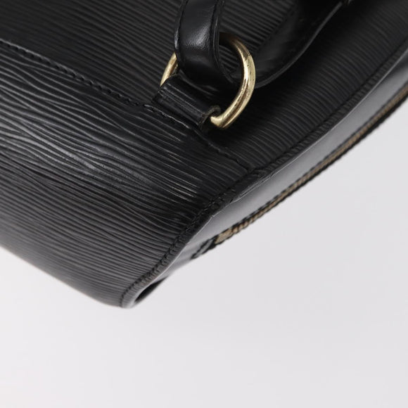 LOUIS VUITTON Epi Mabillon Backpack Black M52232 LV Auth 161556