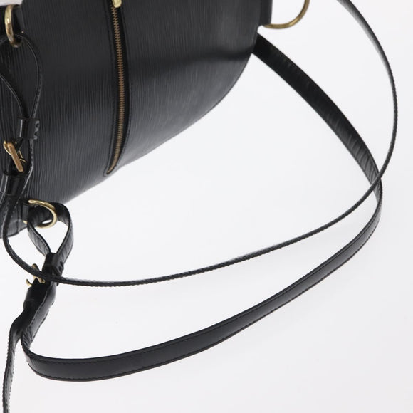 LOUIS VUITTON Epi Mabillon Backpack Black M52232 LV Auth 161556