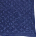 LOUIS VUITTON Monogram Bandana LF Fuuta Blanket Blue MP3348 LV Auth 161560SM-10