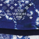 LOUIS VUITTON Monogram Bandana LF Fuuta Blanket Blue MP3348 LV Auth 161560SM-13