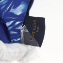 LOUIS VUITTON Monogram Bandana LF Fuuta Blanket Blue MP3348 LV Auth 161560SM-14
