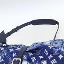 LOUIS VUITTON Monogram Bandana LF Fuuta Blanket Blue MP3348 LV Auth 161560SM-19