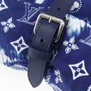 LOUIS VUITTON Monogram Bandana LF Fuuta Blanket Blue MP3348 LV Auth 161560SM-21