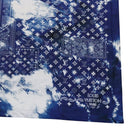 LOUIS VUITTON Monogram Bandana LF Fuuta Blanket Blue MP3348 LV Auth 161560SM-5