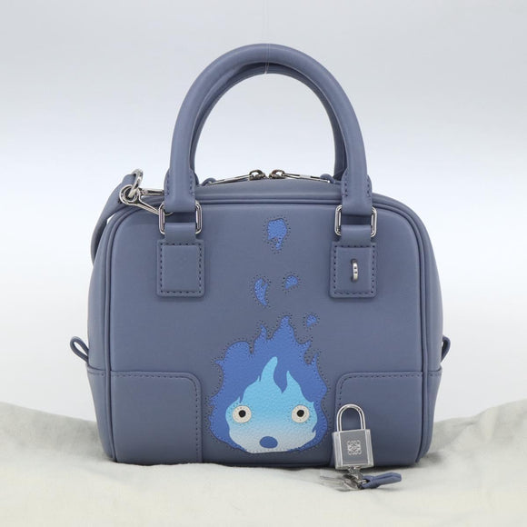 LOEWE Amazona 15 Calcifer Howl's Castle Ghibli Amazona 15 Bag 2way Auth 161562SM