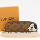 LOUIS VUITTON Monogram Reverse Pencil Pouch Charlotte Case GI1112 Auth 161563SAM-12