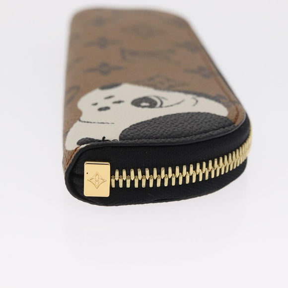 LOUIS VUITTON Monogram Reverse Pencil Pouch Charlotte Case GI1112 Auth 161563SAM