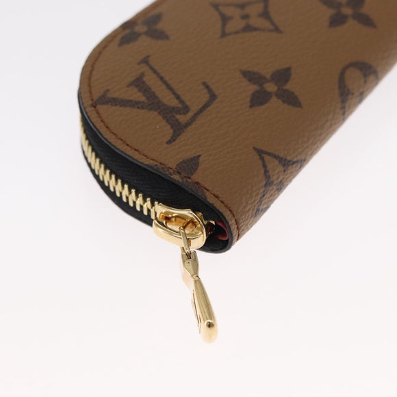 LOUIS VUITTON Monogram Reverse Pencil Pouch Charlotte Case GI1112 Auth 161563SAM