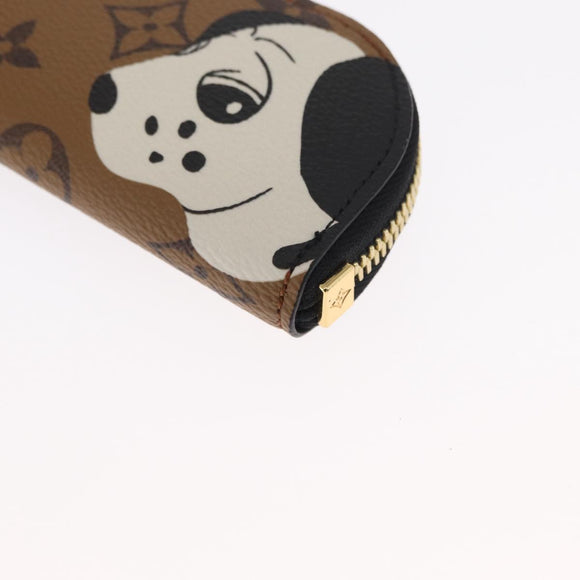 LOUIS VUITTON Monogram Reverse Pencil Pouch Charlotte Case GI1112 Auth 161563SAM