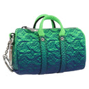 LOUIS VUITTON Taurillon Illusion Porte Cles Mini Keepall MP3284 LV Auth 161564SM-1