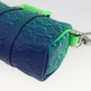 LOUIS VUITTON Taurillon Illusion Porte Cles Mini Keepall MP3284 LV Auth 161564SM-16