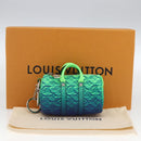 LOUIS VUITTON Taurillon Illusion Porte Cles Mini Keepall MP3284 LV Auth 161564SM-12