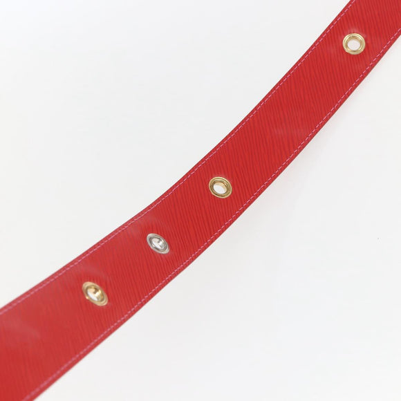LOUIS VUITTON Epi Coklico Shoulder Strap Red J02325 LV Auth 161566SAM
