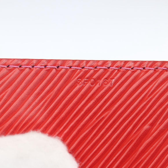 LOUIS VUITTON Epi Coklico Shoulder Strap Red J02325 LV Auth 161566SAM