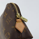 LOUIS VUITTON Monogram Pochette Cosmetic PM Pouch M43998 LV Auth 161567-8