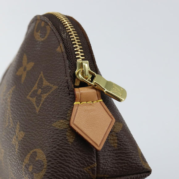 LOUIS VUITTON Monogram Pochette Cosmetic PM Pouch M43998 LV Auth 161567