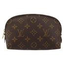 LOUIS VUITTON Monogram Pochette Cosmetic PM Pouch M43998 LV Auth 161567-13