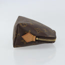 LOUIS VUITTON Monogram Pochette Cosmetic PM Pouch M43998 LV Auth 161567-3
