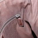 GUCCI GG Canvas Shoulder Bag Beige Silver 145857 Auth 161580-19
