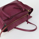 Salvatore Ferragamo Gancini Tragetasche Leder Lila Gold OVP 161588-6