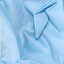 CHANEL New Travel line Tote Bag Nylon Light Blue Silver CC Auth 161593-21