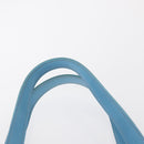 CHANEL New Travel line Tote Bag Nylon Light Blue Silver CC Auth 161593-8