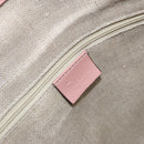 GUCCI Micro GG Canvas Guccissima Tote Bag Leder Pink Gold 449657 Auth 161597-18