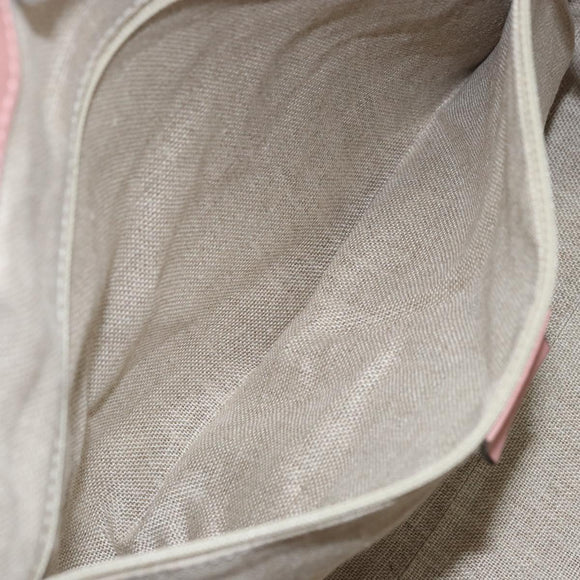 GUCCI Micro GG Canvas Guccissima Tote Bag Leder Pink Gold 449657 Auth 161597