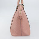 GUCCI Micro GG Canvas Guccissima Tote Bag Leder Pink Gold 449657 Auth 161597-4