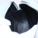SAINT LAURENT Blogger Umhängetasche Leder Hellblau Silber Original 161598-21