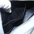 SAINT LAURENT Blogger Umhängetasche Leder Hellblau Silber Original 161598-24